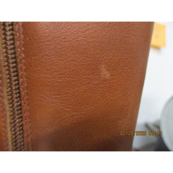 USED Naturalizer Womens Rena Zipper Narrow Calf Knee-High Boots,brown-Size 7.5 M - Picture 9 of 16